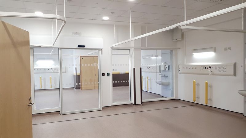 Completed Catheterisation Laboratory extension on the Bristol Heart Institute
